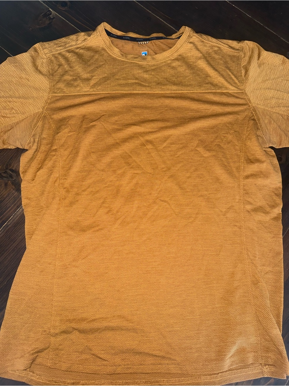 Kuhl Men’s Orange Activewear Shirt Size Large